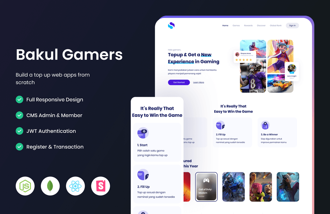 Top Up Voucher Game Website