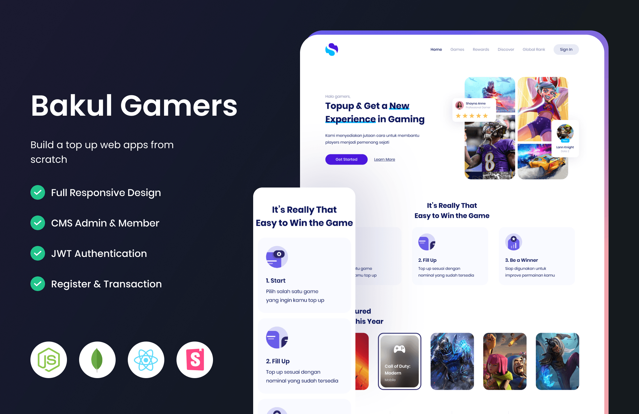 Top Up Voucher Game Website