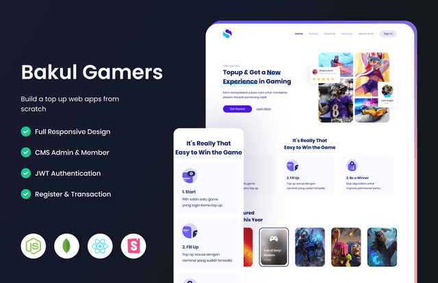 Top Up Voucher Game Website 0